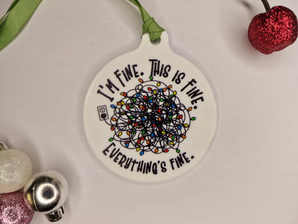 Funny Christmas bauble - Noveltyl xmas decoration - Stocking filler - Secret santa - Gift - Present - Unusual - Personalised - For him - Her