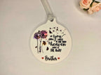 All year round Memorial bauble - Car decoration - Stocking filler - Anniversary - Gift - Present - Unusual - Personalised - For him - Her