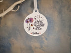 All year round Memorial bauble - Car decoration - Stocking filler - Anniversary - Gift - Present - Unusual - Personalised - For him - Her