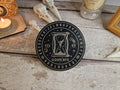 Ouija board game Coaster - Candle display stand - Beautiful yet spooky Halloween decoration - novelty - decor - home - zombie - witch