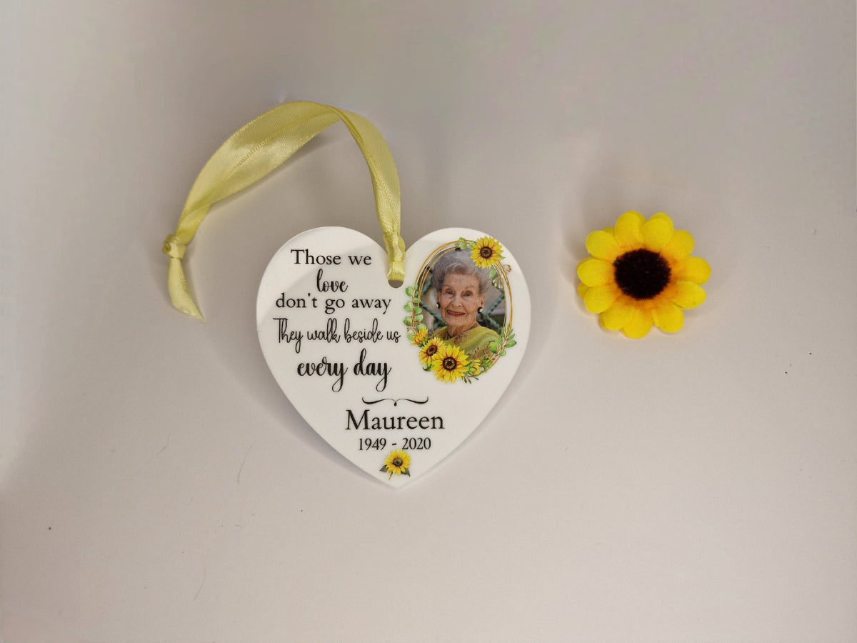 All year round Memorial bauble - Car decoration - Stocking filler - Anniversary - Gift - Present - Unusual - Personalised - For him - Her