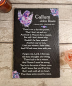 Baby - Child Memorial Grave Decoration, memorial slate, indoor or outdoor, Grave marker - Anniversary - Decor - Garden - Stake - Plaque