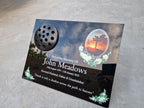 Personalised memorial grave marker, Temporary headstone, outdoor, remembering your loved ones - Male - Female - decoration - Angel - Cross