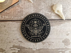 Ouija board game Coaster - Candle display stand - Moth - Beautiful yet spooky Halloween decoration - novelty - decor - home - zombie witch