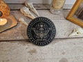 Ouija board game Coaster - Candle display stand - Moth - Beautiful yet spooky Halloween decoration - novelty - decor - home - zombie witch