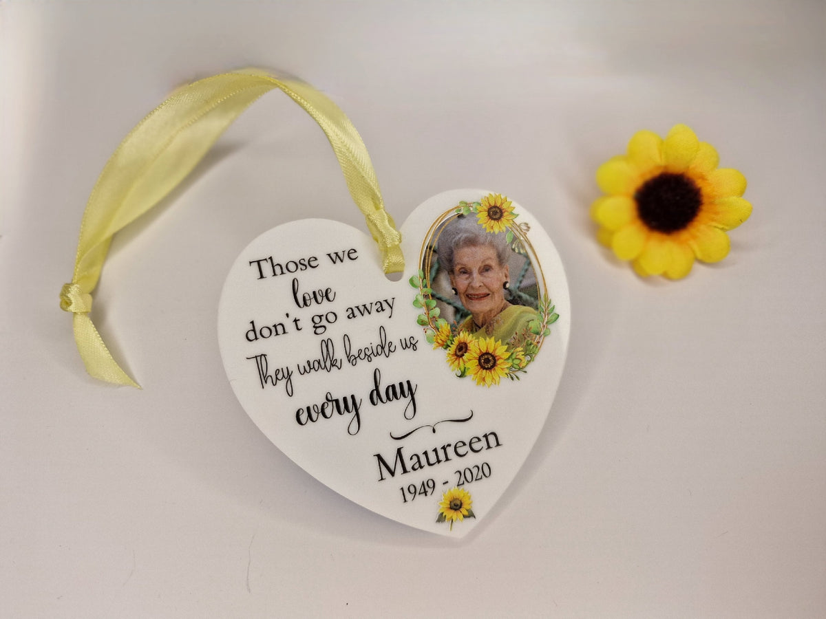 All year round Memorial bauble - Car decoration - Stocking filler - Anniversary - Gift - Present - Unusual - Personalised - For him - Her