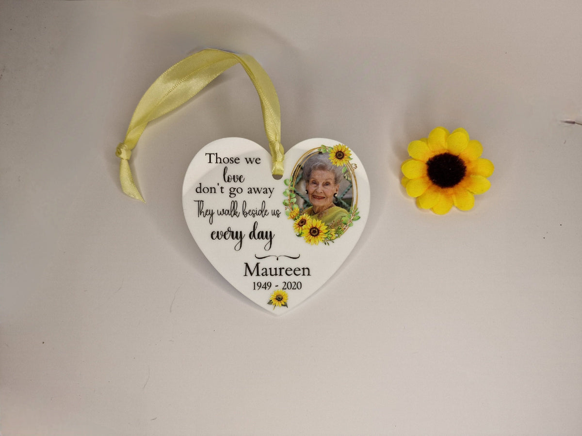 All year round Memorial bauble - Car decoration - Stocking filler - Anniversary - Gift - Present - Unusual - Personalised - For him - Her