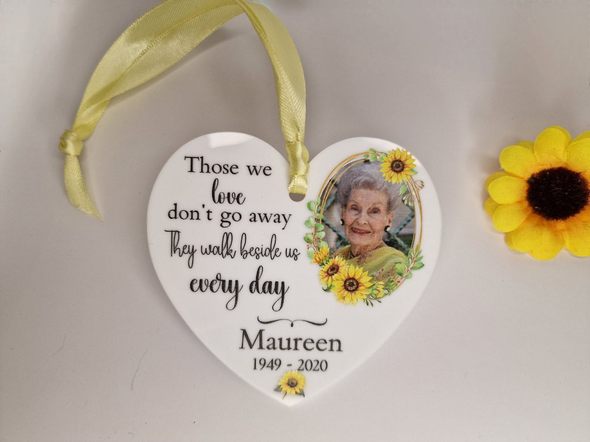 All year round Memorial bauble - Car decoration - Stocking filler - Anniversary - Gift - Present - Unusual - Personalised - For him - Her