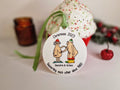 Personalised naked old couple bauble - Funny - Christmas tree decoration - Secret Santa - Gift - Decor - Husband - Wife - Present - Novelty