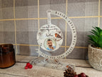 Personalised robin bauble hanger - Stunning remembrance item - Add your own wording - Display - memories - anniversary of death, Grave decor