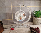 Personalised robin bauble hanger - Stunning remembrance item - Add your own wording - Display - memories - anniversary of death, Grave decor