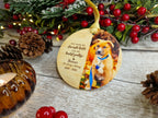 Personalised Pet Dog Cat Memorial bauble - Decoration - Stocking filler - Anniversary - Gift - Present - Rainbow bridge - keepsake - memory