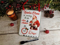 Personalised Christmas Countdown Sign - Christmas decor - Decoration - Plaque - Santa sign - Father Christmas - Xmas - Gift - Present - Eve