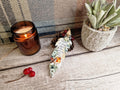 Feather memorial hanging ornament bauble - Beautiful decoration - Bag charm Decor - Car - Caravan - Motorhome - present - Gift
