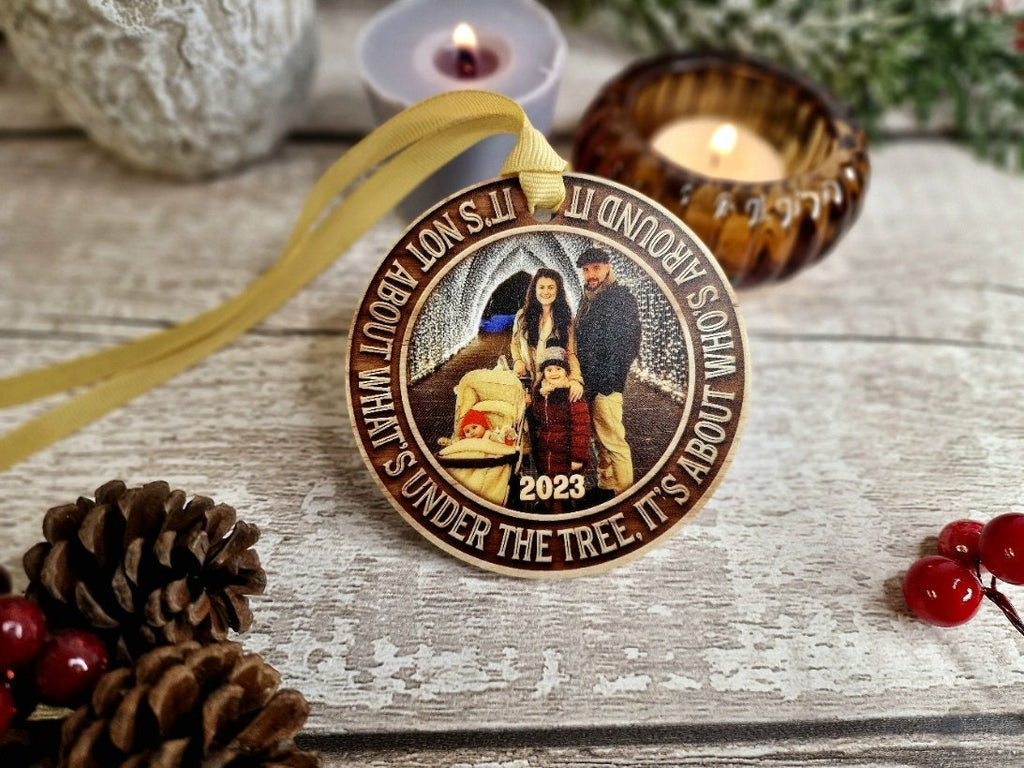 Personalised Photo Memory bauble - Decoration - Stocking filler - Anniversary - Gift - Present - Family - keepsake - memory - Secret Santa