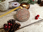 Funny Novelty last fuck bauble - Decoration - Stocking filler - Anniversary - Gift - Present - Bad Year - keepsake - memory - Secret Santa