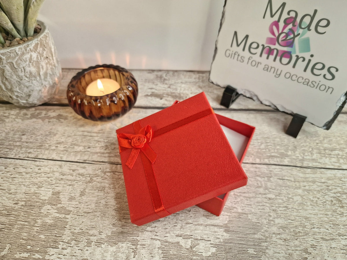 Glass Diamond Cut edge Butterfly SunCatcher Ornament - Bauble - Decoration - Stocking filler - Stained Glass - Gift - Present - Garden