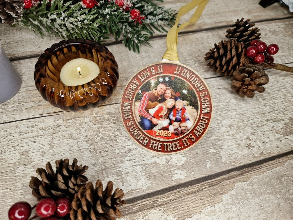 Personalised Photo Memory bauble - Decoration - Stocking filler - Anniversary - Gift - Present - Family - keepsake - memory - Secret Santa