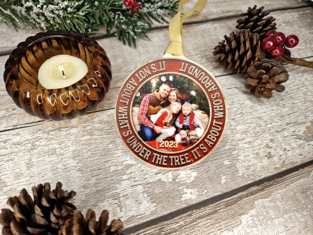 Personalised Photo Memory bauble - Decoration - Stocking filler - Anniversary - Gift - Present - Family - keepsake - memory - Secret Santa