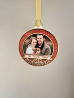 Personalised Christmas Photo Memory bauble - Decoration - Stocking filler - Anniversary - Gift - Present - Family - keepsake - memory - Xmas