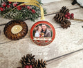 Personalised Christmas Photo Memory bauble - Decoration - Stocking filler - Anniversary - Gift - Present - Family - keepsake - memory - Xmas