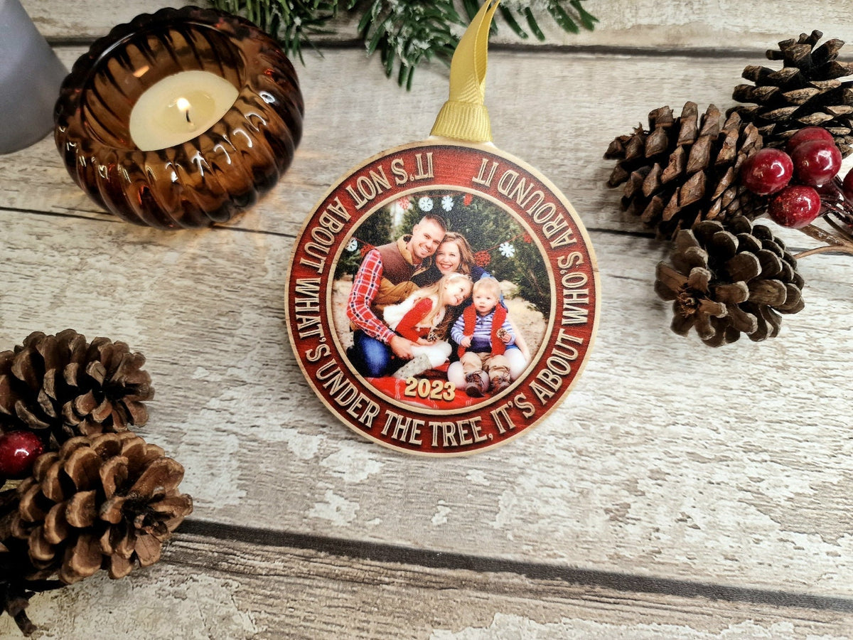 Personalised Photo Memory bauble - Decoration - Stocking filler - Anniversary - Gift - Present - Family - keepsake - memory - Secret Santa