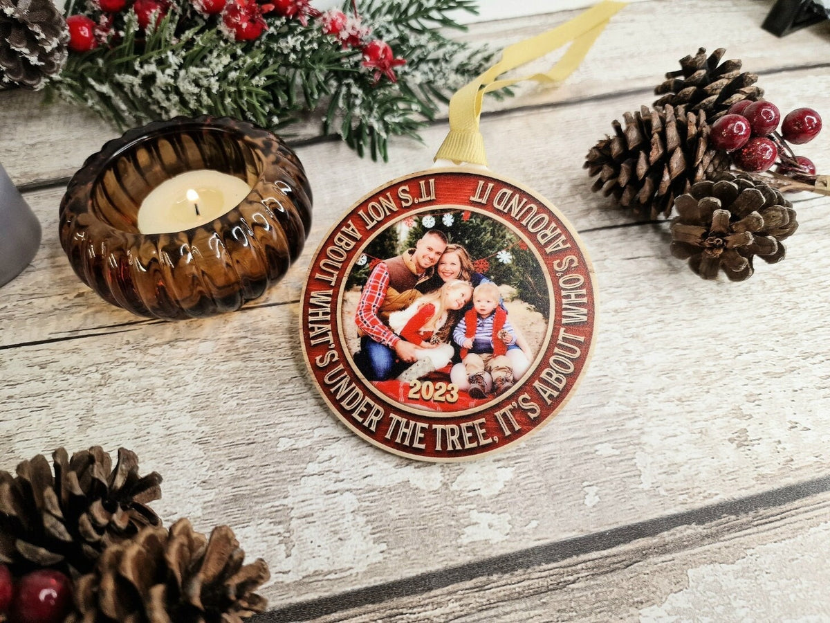 Personalised Photo Memory bauble - Decoration - Stocking filler - Anniversary - Gift - Present - Family - keepsake - memory - Secret Santa