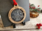 Personalised Christmas family name bauble - Beautiful xmas decoration - santa - decor - father christmas - st nick - present - secret santa