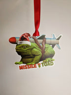 Missile Toad hanging Christmas ornament - Mistletoe - Bauble - Funny - Novelty - secret santa gift - Xmas tree - Stocking filler, Decoration