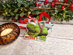 Missile Toad hanging Christmas ornament - Mistletoe - Bauble - Funny - Novelty - secret santa gift - Xmas tree - Stocking filler, Decoration