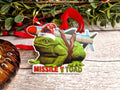 Missile Toad hanging Christmas ornament - Mistletoe - Bauble - Funny - Novelty - secret santa gift - Xmas tree - Stocking filler, Decoration