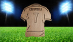 Personalised Football Shirt - Bedroom decor - Soccer - Door sign - Wall name - Decoration - Mural - Boy - Girl - Personalised gift