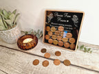 Pennies from Heaven Bank - Wooden Piggy Bank - Memorial - Bereavement - Sympathy - Remembrance - Angel - Gift - Present - Keepsake -