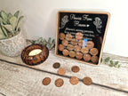 Pennies from Heaven Bank - Wooden Piggy Bank - Memorial - Bereavement - Sympathy - Remembrance - Angel - Gift - Present - Keepsake -
