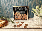 Pennies from Heaven Bank - Wooden Piggy Bank - Memorial - Bereavement - Sympathy - Remembrance - Angel - Gift - Present - Keepsake -