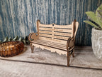 Personalised Memorial bench grave decor, Ornament - Memory - Indoor - Outdoor - Garden - Caravan - Grave side - Home - Poem - Seat - Gift