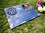 Personalised Image memorial grave marker, Temporary headstone, outdoor, remembering your loved ones - Male - Female - decoration - Funeral