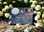 Personalised Image memorial grave marker, Temporary headstone, outdoor, remembering your loved ones - Male - Female - decoration - Funeral