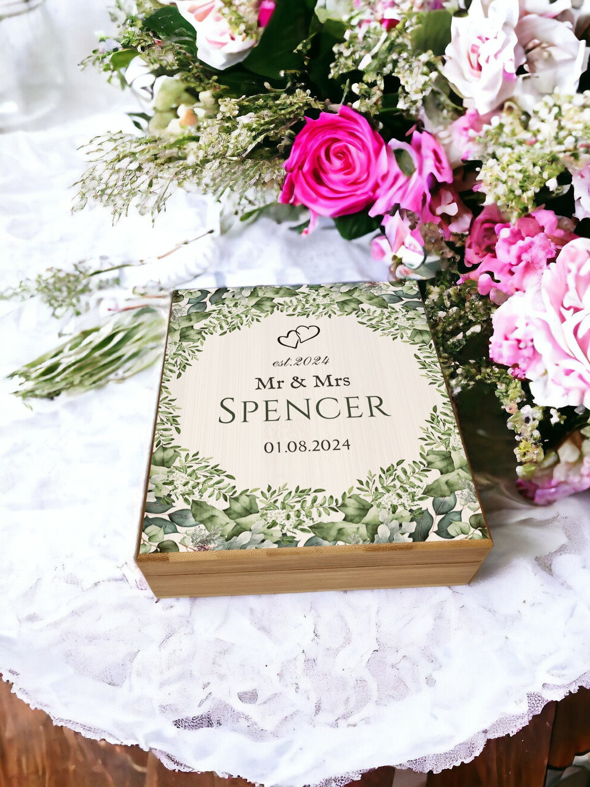 Personalised Mr & Mrs - Wedding - Wine Sommelier Set -Kit - Gift - Valentines - 5th Wood Anniversary - Bottle Opener - Wine - Prosecco