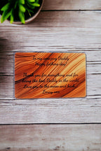 Personalised Baby Child Child Fathers day Keepsake Wallet - Purse card - Dad - Anniversary - Memory - Sentimental - Gift - Thoughtful