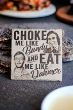 Jeffrey Dahmer Ted Bundy Coaster - Muderabilia - birthday gift - Christmas - drinks - Beer - Tea - Coffee - Wine - decoration - Bad taste