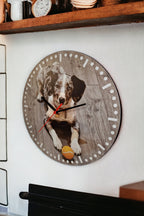 Personalised vinyl record Clock - your own image - gift - Display - Man Cave - Bar - Decor - made with re-purposed vinyl records - quartz