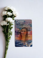 Personalised Memorial Wallet - Purse card - Funeral - Anniversary - Memory - Sentimental - Gift - Thoughtful -Present - Grave decor BULK BUY
