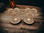 Personalised pet memorial candle holder - Stunning remembrance item - Display - Memories - Dog - Cat - Anniversary of death - Funeral - Urn