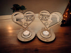 Personalised pet memorial candle holder - Stunning remembrance item - Display - Memories - Dog - Cat - Anniversary of death - Funeral - Urn