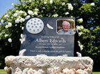 Personalised Image memorial grave marker, Temporary headstone, outdoor, remembering your loved ones - Male - Female - decoration - Funeral