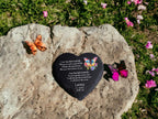 Personalised Butterfly Memorial grave marker, memorial slate - Memory - Indoor - Outdoor - Garden - Caravan - side - Candle Display - Gift