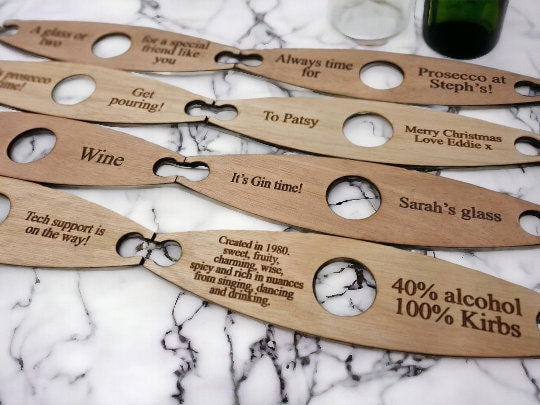 personalised Gin butler, bar butler, ginvincible, gincident, glass holder, valentines gift, gin lover, great present, mothers day, fathers.