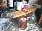 personalised Gin butler, bar butler, ginvincible, gincident, glass holder, valentines gift, gin lover, great present, mothers day, fathers.