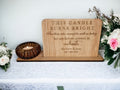 Personalised Wedding Candle Display to remember loved ones - Remembrance - Marriage gift - present - Bride - Groom - Memorial - Decoration